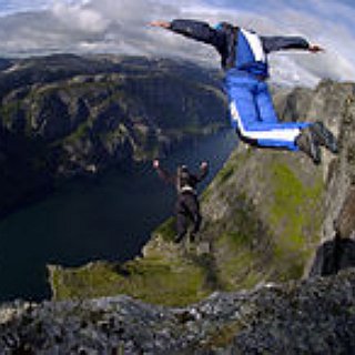 BucketList + Base Jump W/ Squirrel Suit